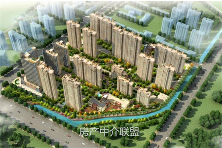 洲际花园3室2厅1卫67万包过户97m2精装修